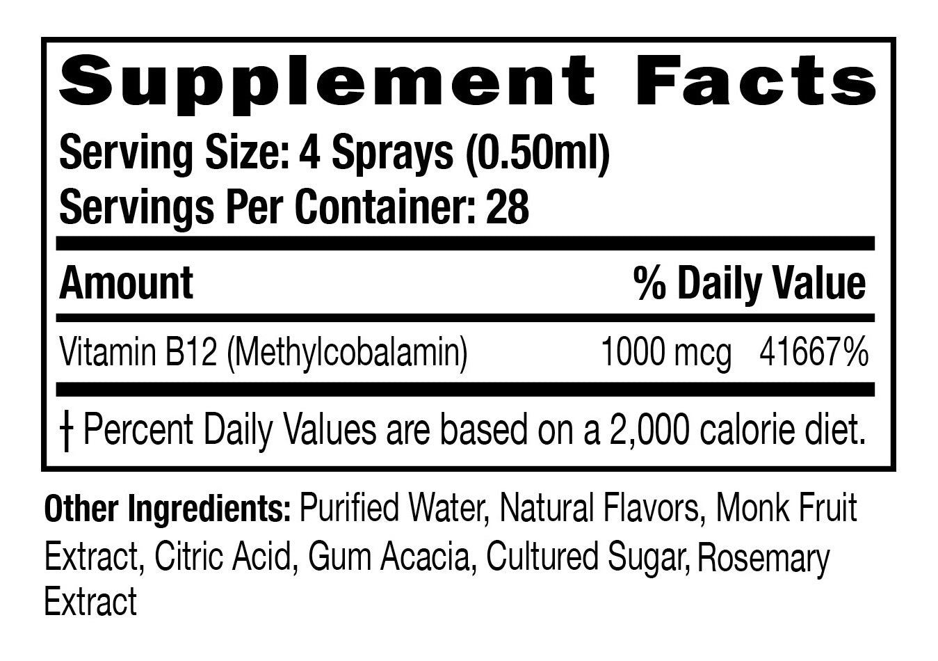 instantVITA Vitamin B12 Energy Oral Spray