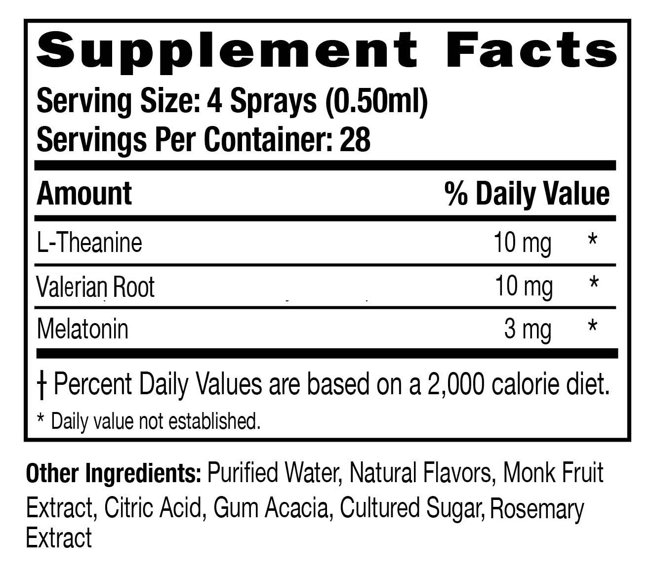 InstantVITA Melatonin + Essentials Sleep Oral Spray