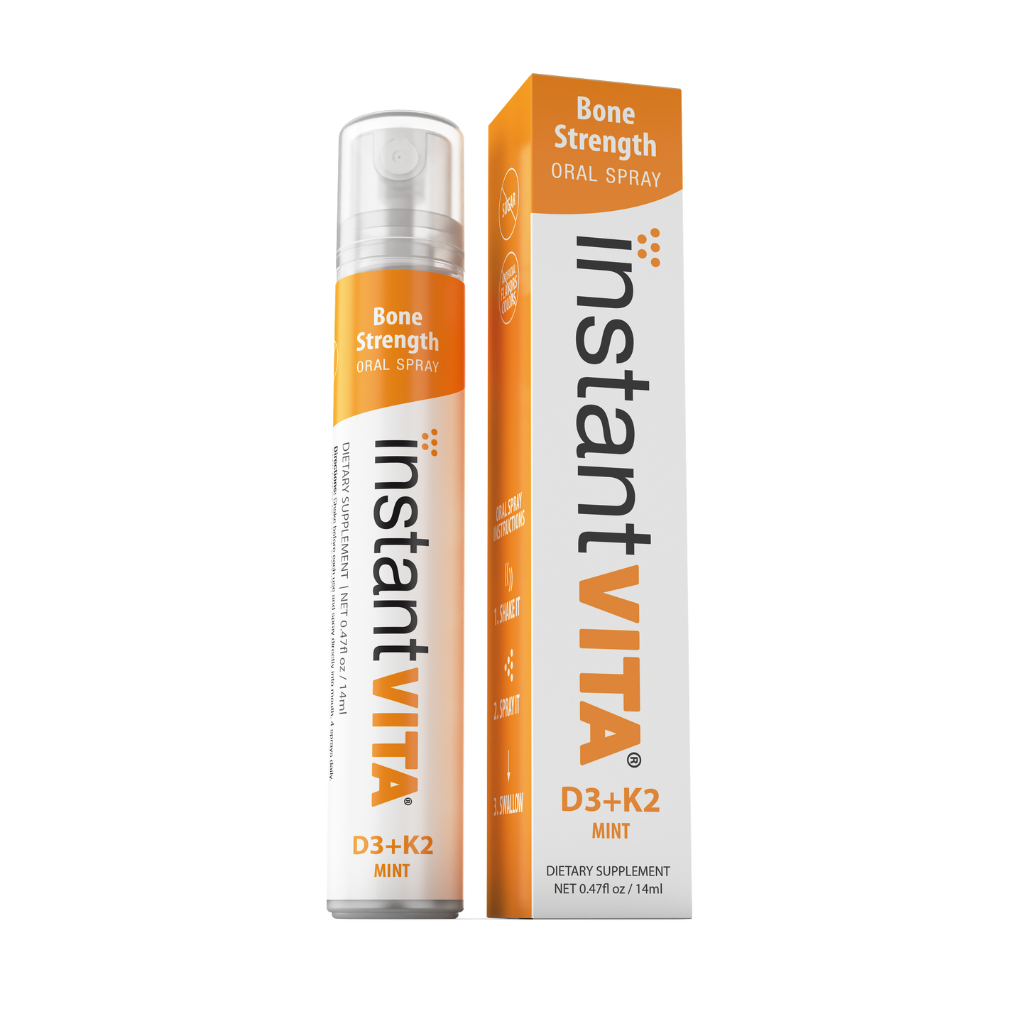 instantVITA Everyday Essentials: Vitamin C + Antioxidants,  D3+K2, Melatonin + Essentials