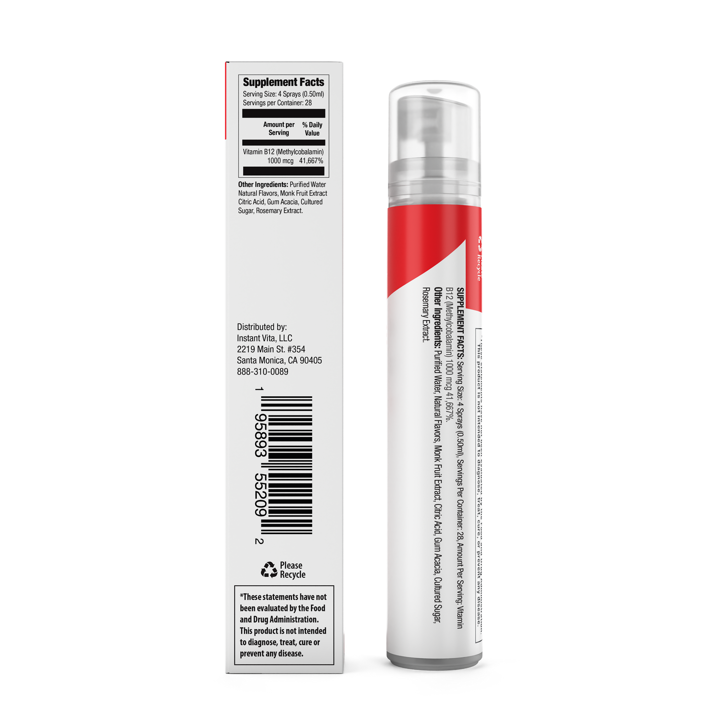 instantVITA Vitamin B12 Energy Oral Spray