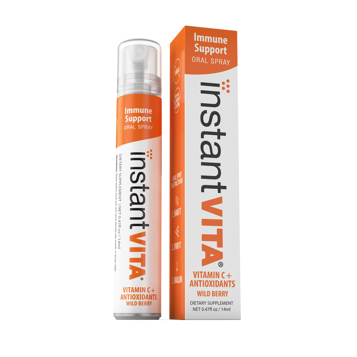 instantVITA Everyday Essentials: Vitamin C + Antioxidants,  D3+K2, Melatonin + Essentials