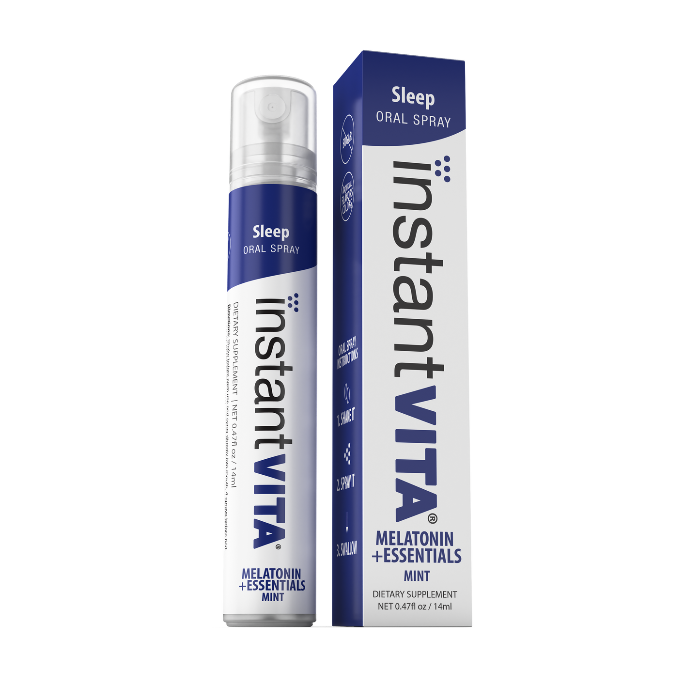 instantVITA Everyday Essentials: Vitamin C + Antioxidants,  D3+K2, Melatonin + Essentials